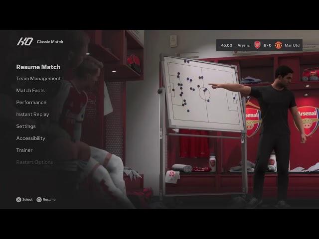 FC 24 Gameplay Arsenal vs Man Utd