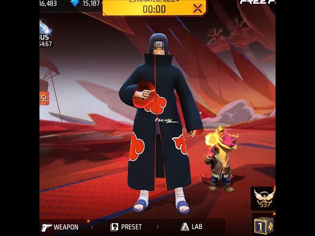 Itachi Uchiha In Free Fire #nrz