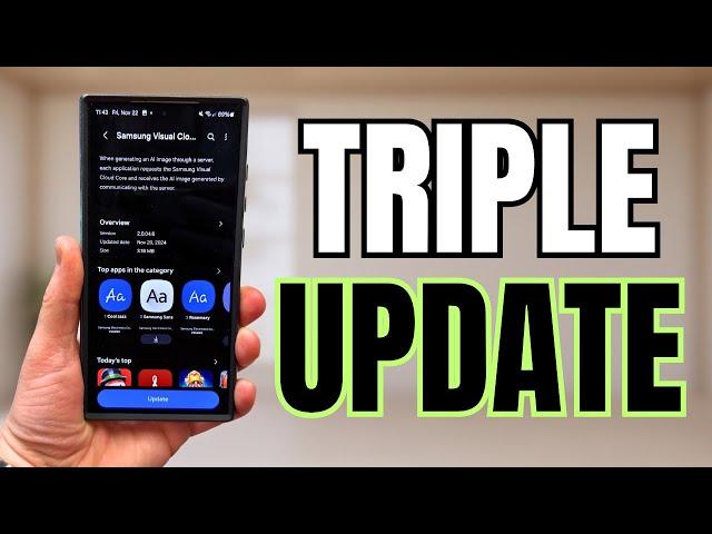 Samsung Triple Update Brings Important Improvements To Galaxy Smartphones