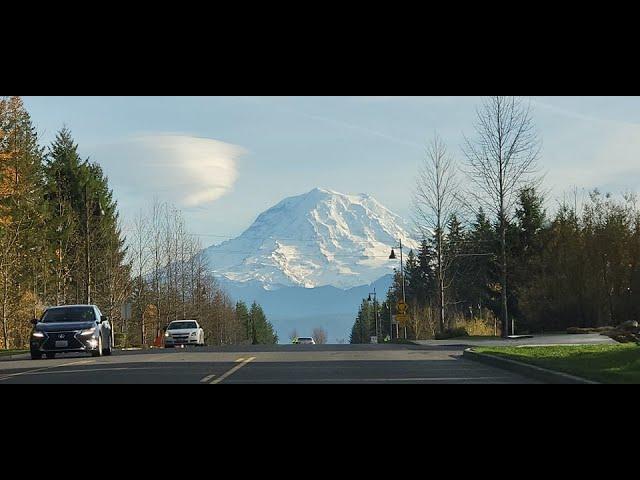 Chasing Mt.Rainier to Tehaleh bonney lake, Washington USA.