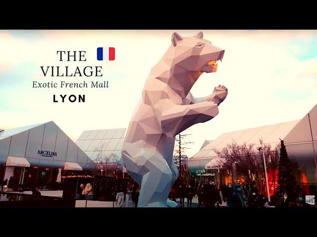 The Village THE FRENCH OUTLET/Lyon/An Exotic French Mall/ Christmas Walk Through