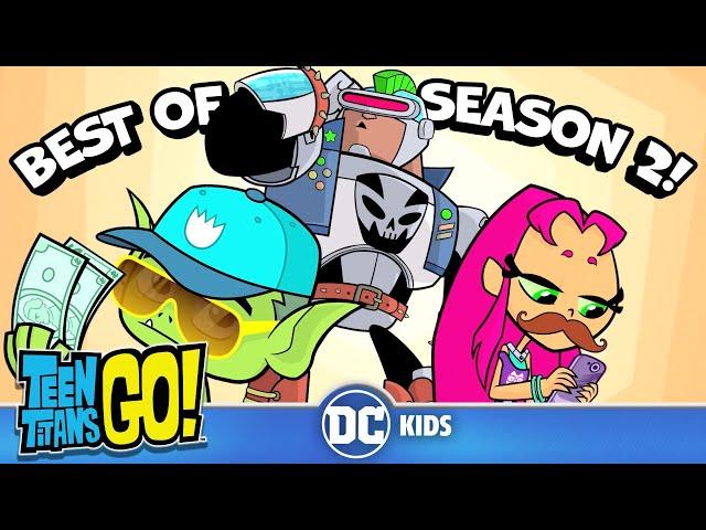 Season 2 BEST Moments! Part 3 | Teen Titans Go! | @dckids