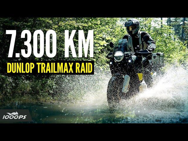 7.300 KM durch Schotter, Schlamm & Regen | Dunlop Trailmax Raid Motorrad-Reifentest