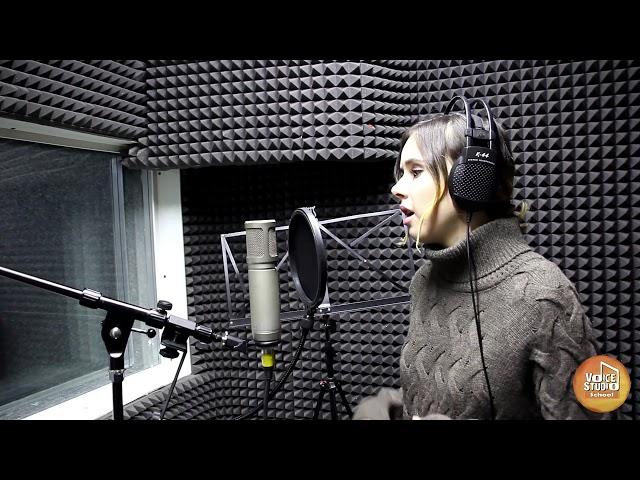 Запись вокала. Ученица Мария Фишер. Voice-Studio School