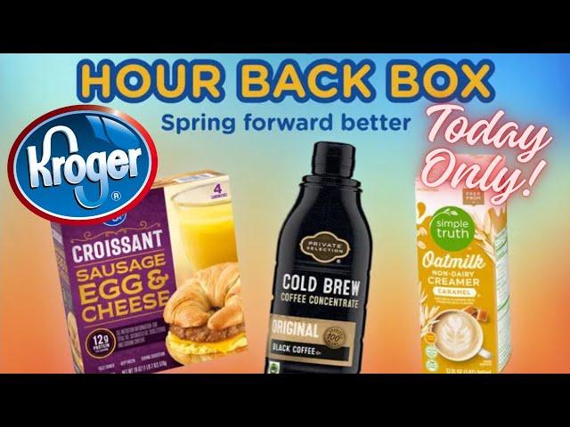 *TODAY ONLY* Kroger FREE Hour Back Box + $.24 Cereal | RUN RUN RUN! Ends Today