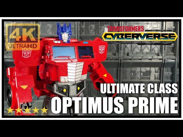 Hasbro Transformers Cyberverse: Ultimate Class Matrix Mega Shot OPTIMUS PRIME action figure