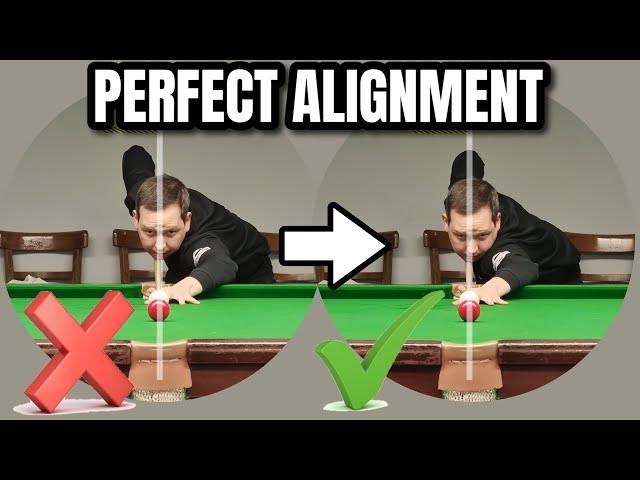 How To Get PERFECT Alignment | Snooker Lesson