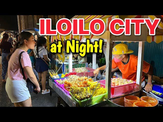 ILOILO CITY at NIGHT | Night Walking Tour & Street Food - Jaro to Downtown Area | Iloilo Philippines