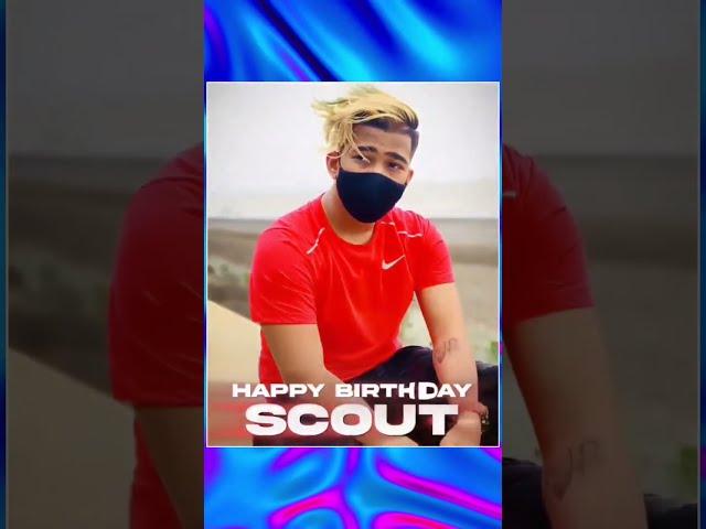 Happy birthday @officialscoutop ️ #scout
