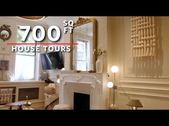 Tour 700 sqft of Parisian Style in NYC's West Village