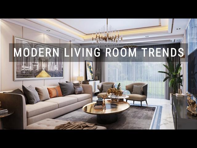 Top 7 Modern Living Room Design Trends 2025