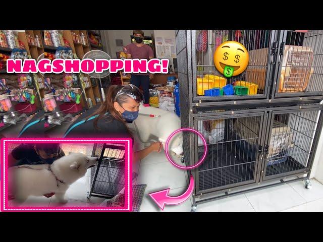 Buying Everything My Dog Touches With Snowball! | BUMILI SYA NG CAGE! | Husky Pack TV