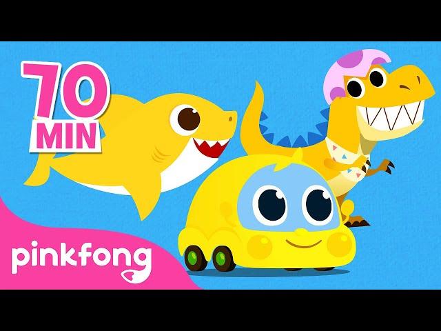 Baby T-Rex und die besten kinderlieder von Baby-Hai | Baby Shark Deutsch | Pinkfong Kinderlieder