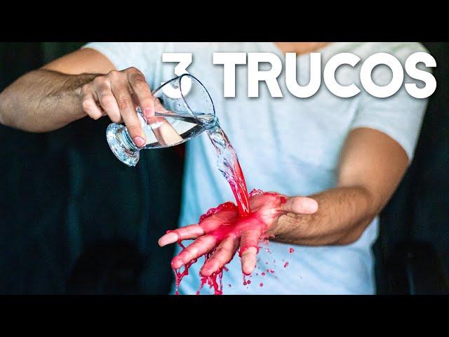 3 TRUCOS DE MAGIA FÁCILES DE HACER