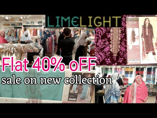 LimeLight Golden Friday sale Flat 50% & 40% oFF || LimeLight winter collection 2024