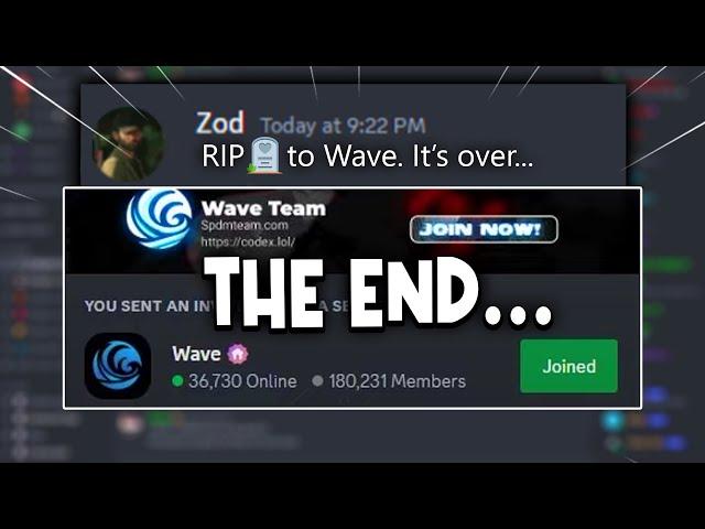 RIP Wave Roblox Executor...🪦 | 200k+ Members DELETED | THE END of Roblox Exploiting??