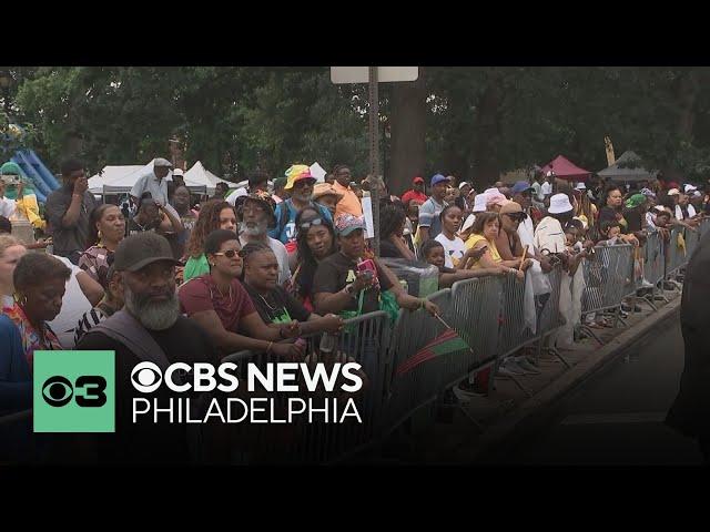 Philadelphia holds Juneteenth parade, festival in West Philly:  "It's a beautiful thing"