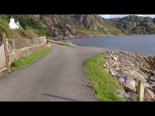 Lower Diabaig, entry points for diving