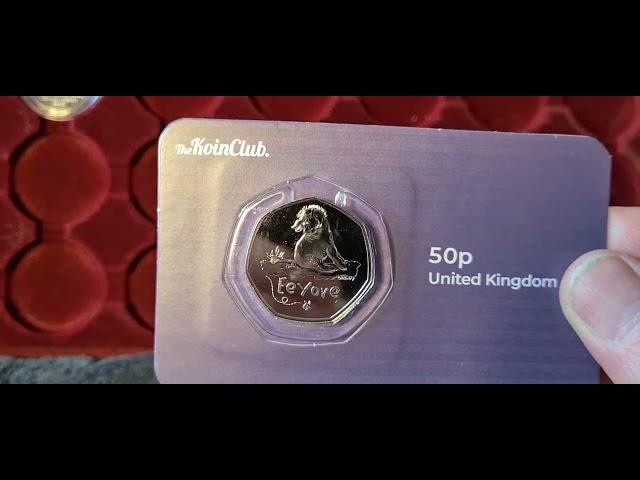 UK 50p Date Run ‍️ Update. Eeyore added to Red Tray !