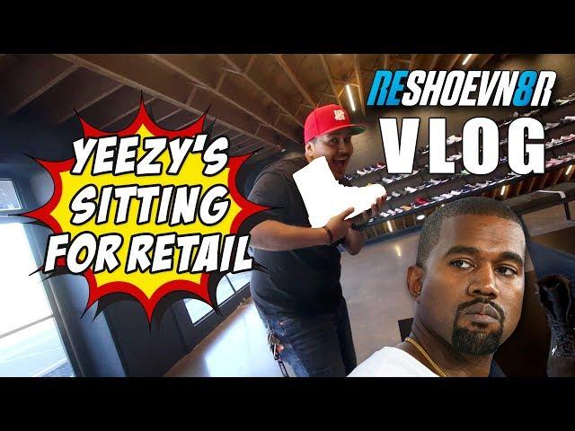 Yeezy's sitting for retail at Undefeated - Reshoevn8r Vlog