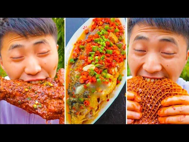 ASMR Mukbang Chinese Spicy Food Challenges  Tik Tok China #1