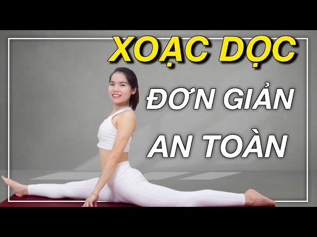 Yoga xoạc dọc, mở khớp hông AN TOÀN HIỆU QUẢ - Thử thách yoga 30 ngày giảm mỡ toàn thân - Ngày 8