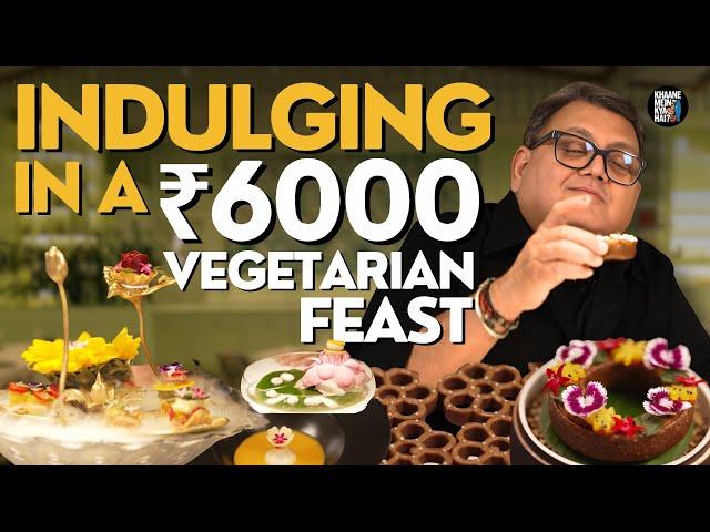 Luxury Fine Dining with Indian Tadka: A Flavorful Vegetarian Feast | Bal Mithai | Karela Cafreal