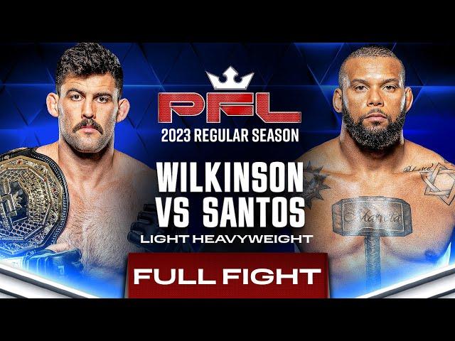 Rob Wilkinson vs Thiago Santos | PFL 1, 2023