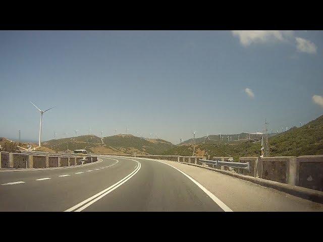 Spain: N-340 Algeciras - Tarifa (Strait of Gibraltar)