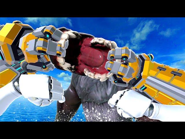 Breaking a Kaiju JAW - Kaiju Battle Simulator VR