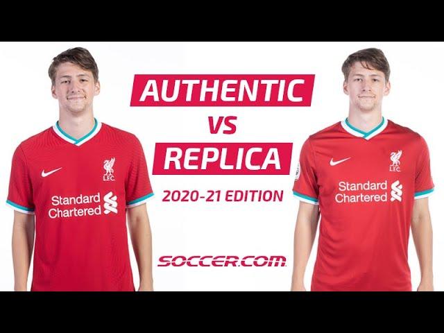 Authentic vs Replica Soccer Jerseys - Key Differences Explained | 2020-21 Edition