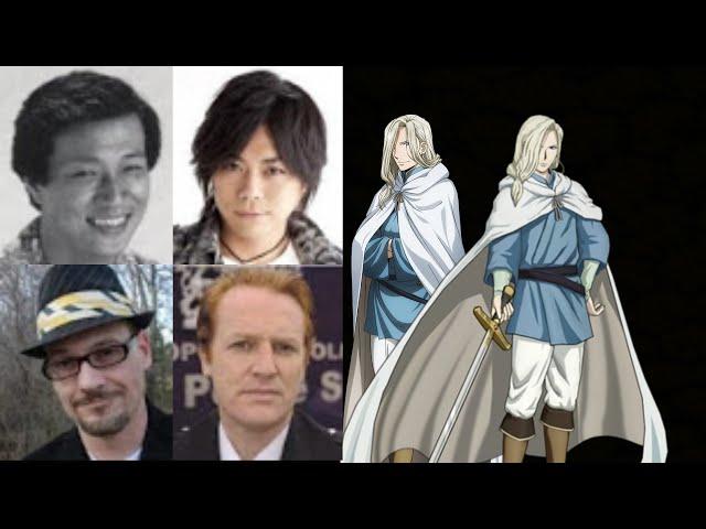 Anime Voice Comparison- Narsus (Heroic Legend of Arslan)