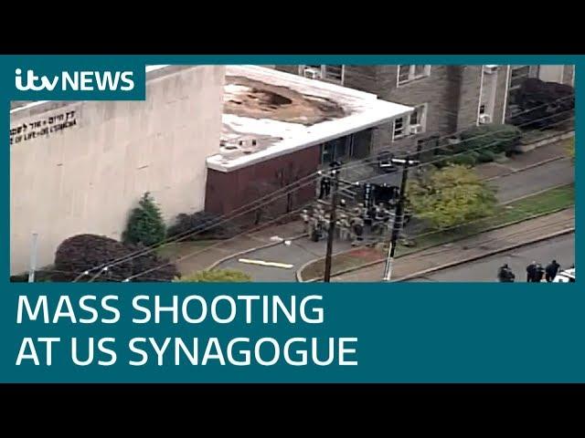At least 11 dead following shooting at US synagogue | ITV News