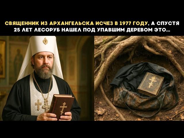 Священник из Архангельска исчез в 1977 году, а спустя 25 лет лесоруб нашел под упавшим деревом это