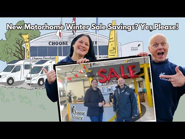 New Motorhome Winter Sale Savings? Yes Please!