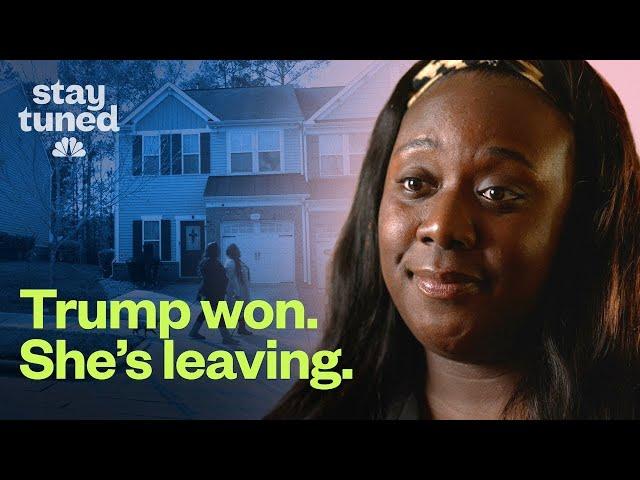 ‘I’m choosing peace’: Leaving America after the election