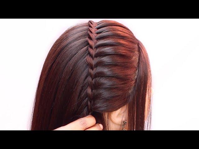 New Amazing Hairstyle - Easy hairstyle | beautiful hairstyle | unique hairstyle