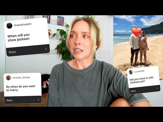 Why I Don't Show My Boyfriend! Answering ALL Your Questions About My Relationship!