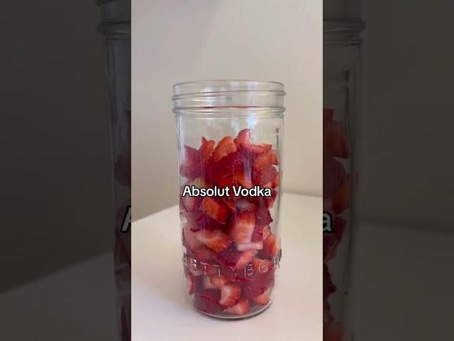 Strawberry Infused Vodka