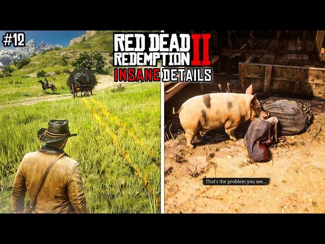 10 More INSANE Details In Red Dead Redemption 2 || Part 12