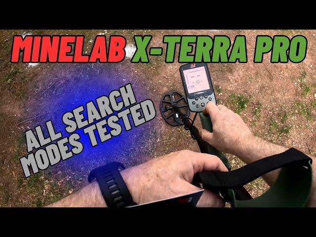 Minelab X-Terra Pro: Cheap but Amazing! All Search Modes Tested!