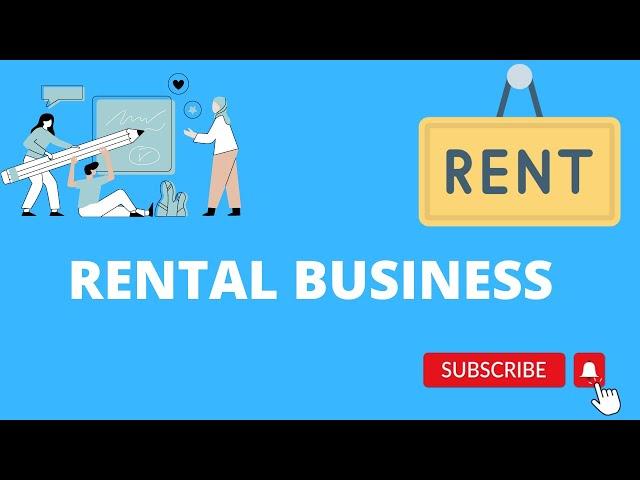 5 BEST rental business ideas