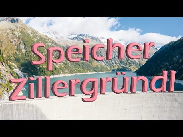 Speicher Zillergründl - Ein Ausflugsziel bei Mayrhofen im Zillertal