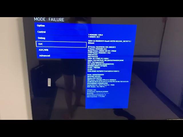 How to turn off and detroy auto dimming on Samsung tv with hidden menu /PWR And HDMI Calibration