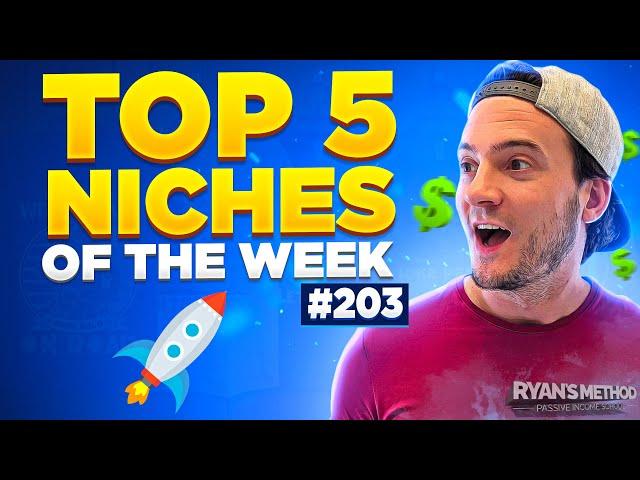 TOP 5 NICHES  Print on Demand Niche Research # 203 — (4/8/2024)