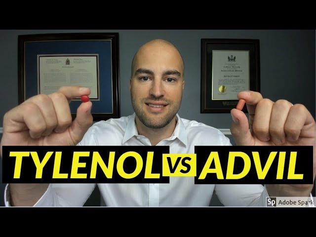 Tylenol vs Advil | Acetaminophen vs Ibuprofen