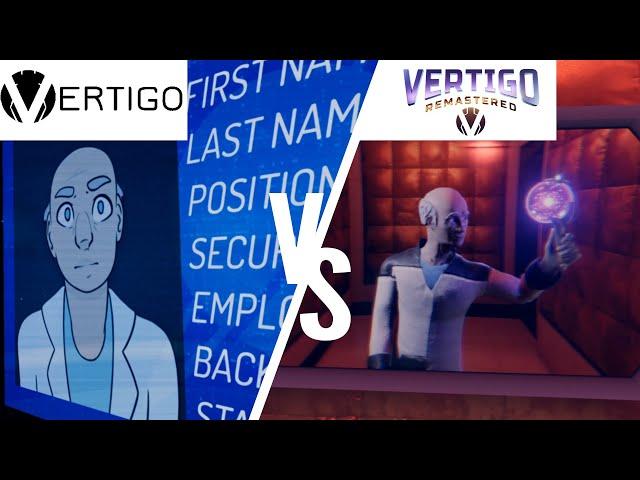 Vertigo Remastered vs Vertigo Graphics Comparison (Zulubo Productions) PC VR