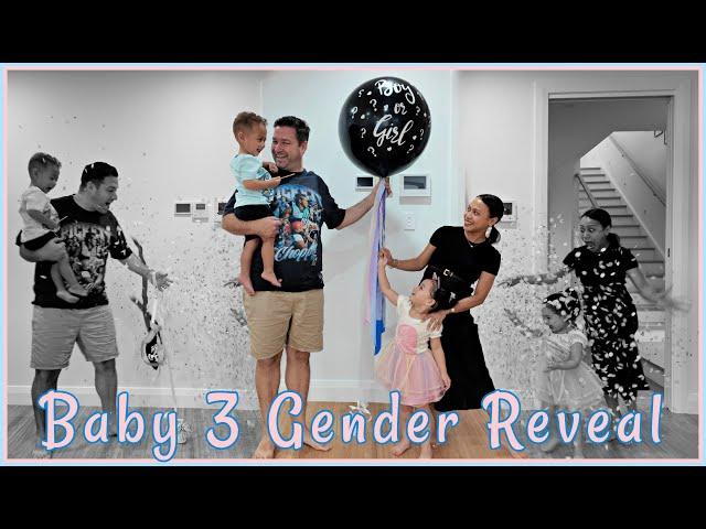 GIRL OR BOY?! OUR 3RD BABY'S GENDER REVEAL! ️ | rhazevlogs