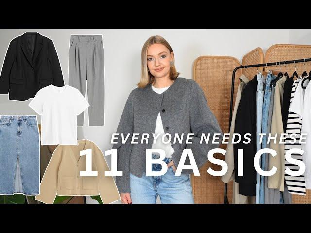 11 WARDROBE BASICS THAT WILL BE YOUR FOUNDATIONS FOR EVERY OUTFIT