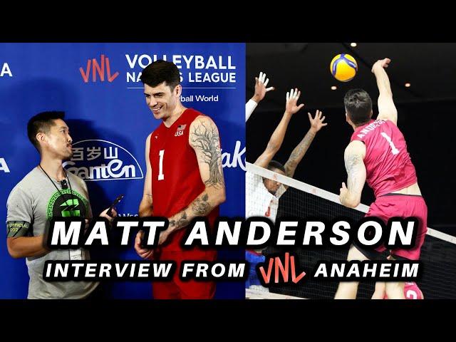 Age Like Fine Wine | Matt Anderson Interview from VNL 2023 Anaheim